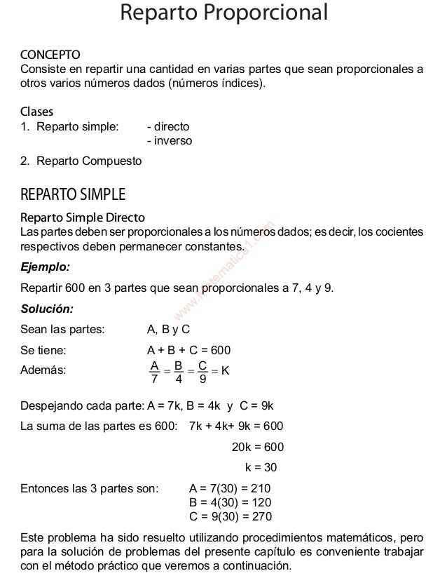 4 Reparto Proporcional