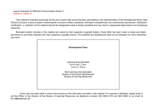 [4] Revised_SHS_Core_EC_Q4_L4.pdf STRENGHTNE CURRICULUM | PDF