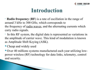 RF transmitter & receiver | PPT