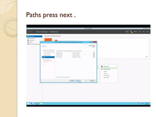 Paths press next .  
