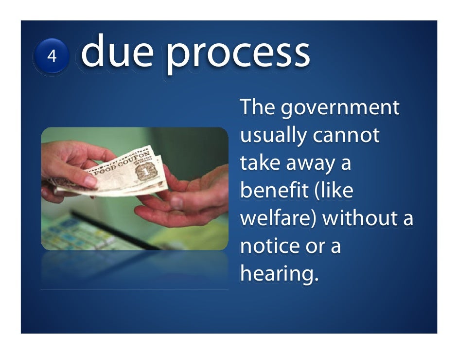 right to due process of law amendment right to due process of law amendment