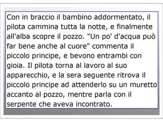 Piccolo Principe IV Riolo