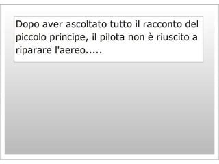 Piccolo Principe IV Riolo