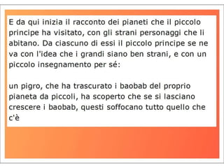 Piccolo Principe IV Riolo