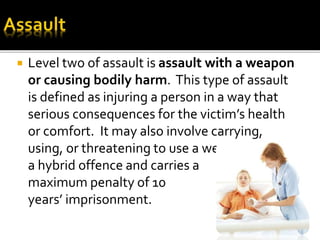 The criminal code of canada | PPTX