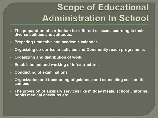 EDUCATIONAL ADMINISTRATION AND MANAGEMENT B ED NOTES PDF IN HINDI visual data 4