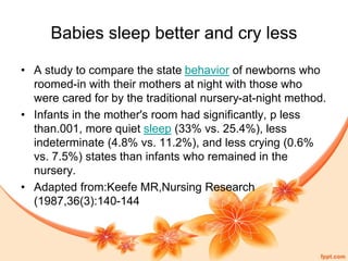 4 rooming in and breast feeding | PPT