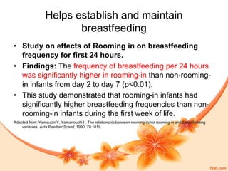 4 rooming in and breast feeding | PPT