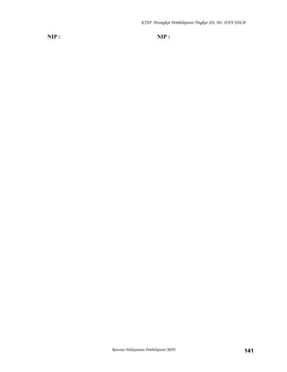 KTSP Perangkat Pembelajaran Tingkat SD, MI, DAN SDLB

NIP :

NIP :

Rencana Pelaksanaan Pembelajaran (RPP)

141

 