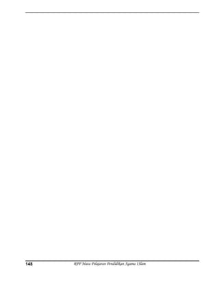 RPP Mata Pelajaran Pendidikan Agama ISlam148
 