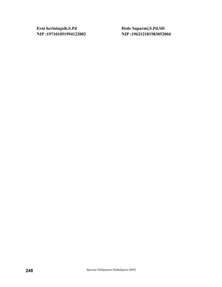 Erni heriningsih,S.Pd Dede Suparmi,S.Pd.SD
NIP :197101051994122002 NIP :196212181983052004
Rencana Pelaksanaan Pembelajaran (RPP)248
 