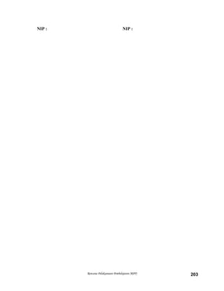 NIP : NIP :
Rencana Pelaksanaan Pembelajaran (RPP) 203
 