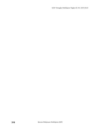 KTSP Perangkat Pembelajaran Tingkat SD, MI, DAN SDLB
Rencana Pelaksanaan Pembelajaran (RPP)318
 