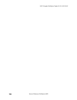 KTSP Perangkat Pembelajaran Tingkat SD, MI, DAN SDLB
Rencana Pelaksanaan Pembelajaran (RPP)194
 