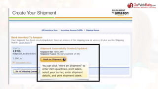 How to Create your First Amazon FBA Shipment? | PPTX