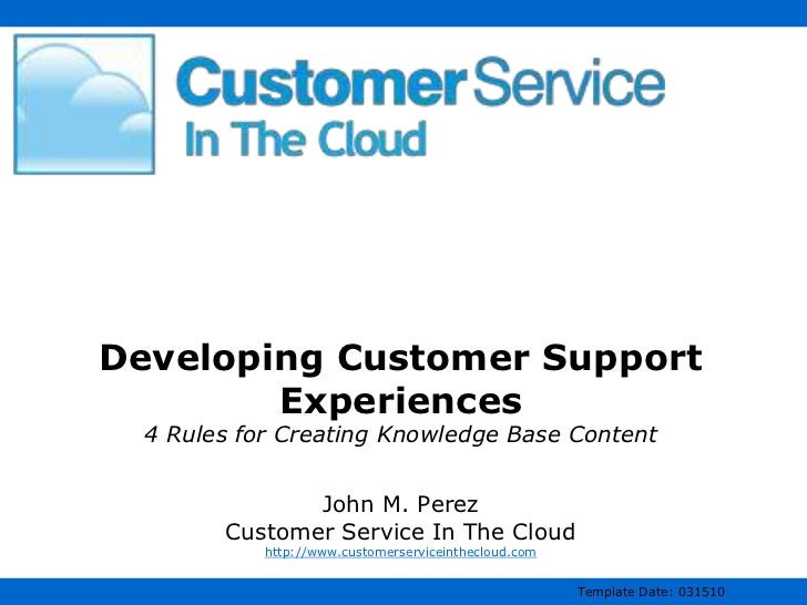 4 Rules For Creating Knowledge Base Content - 