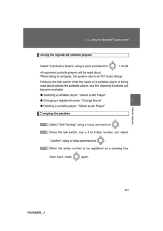 2012 Toyota 4Runner Audio Systems | PDF
