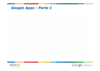 Google Apps - Parte 1
 