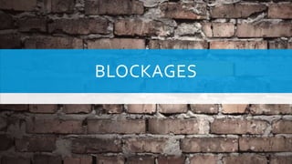 BLOCKAGES
 