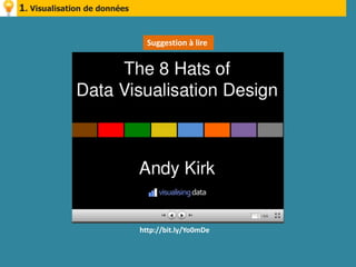 1. Visualisation de données


                                Suggestion à lire




                              http://bit.ly/Yo0mDe
 