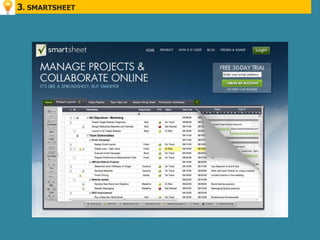 3. SMARTSHEET
 