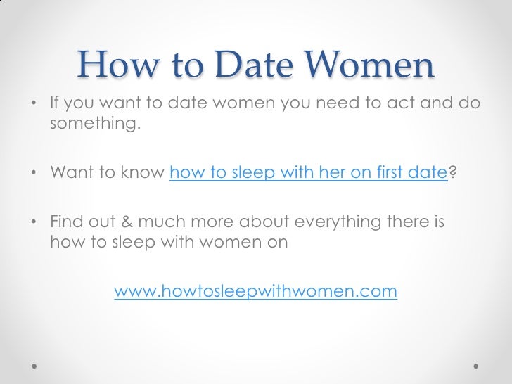 How to date