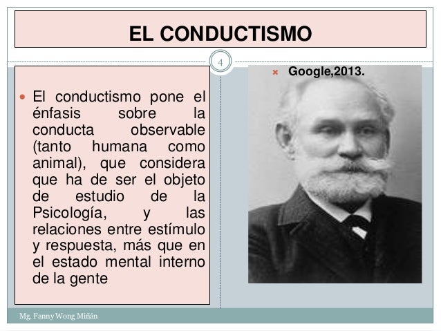 TEORIAS CONDUCTUALES DE LA PERSONALIDAD FANNY JEM WONG