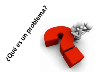 ¿Qué es un problema?