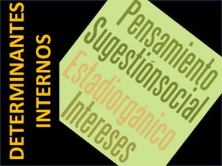 DETERMINANTES INTERNOS