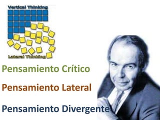 Pensamiento CríticoPensamiento LateralPensamiento Divergente