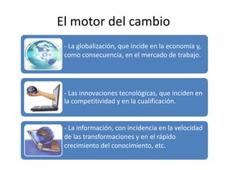 El motor del cambio