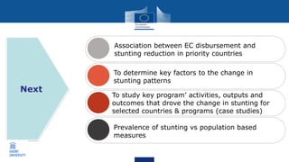 Nutrition in the European Commission's External Assistance: Third Progress Report on the Nutrition Action Plan
