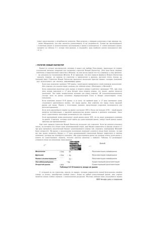 гошее представление    о потребностях клиентов. При встречах с первыми клиентами и при продаже им,
 :   также обнаружили,   кто еще пытается удовлетворить те же потребности. Теперь вы рассматриваете
 — гственный анализ и    количественные исследования о рынке и конкурентах. С этими данными в руках,
  смотрите на таблицу    5.1, четыре типа рынков, и подумайте, куда наиболее удачно вписывается ваш
 - :а> к т .




:~РАТЕГИЯ НОВЫЙ ЛАНЧЕСТЕР
     Одним из лучших инструментов, которые я нашел для выбора Типа рынка, происходит из теории
 следований военных операций под названием стратегия Новый Ланчестер. (Эти идеи были впервые
 гименены в маркетинговой стратегии в Японии, но они всегда теряли что-то в переводе к тому времени,
• гда доходили до Соединенных Штатов. Я не присягаю, что могу вывести формулу Нового Ланчестера
  доказать теорему, но выводы из стратегии в применении к рынкам, выглядят очень похоже на
геальный мир.) Стратегия Новый Ланчестер предлагает несколько простых правил, которые компании
 огут использовать для анализа существующего рынка:
       Если одна компания занимает 74% рынка, такой рынок превратился в действующую монополию.
       Для стартапа это недопустимая позиция для лобовой атаки. (Подумайте о Microsoft.)
       Если совокупная рыночная доля лидера и второго игрока в рейтинге превышает 74%, при этом
       доля лидера максимум в 1,7 раза больше доли второго игрока, это значит, рынок является
       дуополией. Это также неприступная позиция для атаки стартапа. (В телекоммуникационном
       секторе доля на рынке основных маршрутизаторов Cisco и Juniper удовлетворяет этому
       описанию).
       Если компания владеет 4 1 % рынка, и ее доля, по крайней мере, в 1,7 раза превышает долю
       следующего крупнейшего игрока, это лидер рынка. Для стартапа это также очень трудный
       рынок для входа. Рынки с отчетливым лидером представляют стартапам возможности для
       ресегментирования.
       Если доля крупнейшего игрока на рынке составляет 26% и более (но меньше 41%) - такой рынок
       является нестабильным, с высокой вероятностью резких сдвигов в рейтинге компании. Здесь
       могут существовать некоторые возможности для стартапов.
       Если крупнейший игрок располагает долей рынка менее 26%. он не имеет решающего влияния
       на рынок. Стартапы, которые хотят выйти на существующий рынок, найдут такой рынок самым
       простым для проникновения.
     Еще одно правило стратегии Новый Ланчестер актуально для стартапов. Если вы решили атаковать
эынок, на котором есть только один доминирующий игрок, ваш бюджет маркетинга и продаж должен в 3
три раза превышать аналогичный бюджет доминирующего игрока (ой, атаковать корпорацию Microsoft
будет непросто!). На рынке с несколькими основными игроками стоимость входа будет меньше, но вам
все еще нужно потратить бюджет в 1.7 раза превышающий совокупный бюджет маркетинга и продаж
компании, которую вы планируете атаковать. (На существующем рынке вы должны отнять долю рынка у
одного из существующих игроков, поэтому уместна аналогия с войной.) Таблица 5.2 резюмирует
стоимость входа на описанные типы рынков.

                                                   н и                             ЙяНиЙ
           :t*"
                                                            .   i f :


Монополия                     >75%           Зх                         Р е с е г м е н т а ц н я /новый рынок

Дуополия                      >75%        ~ Зх                          Р е с е г м е н т а ц и я /новый рынок
                           — - ^ j — -
Рынок с ясным лидером                        Зх~                        Р е с е г м е н т а ц н я /новый рынок

Нестабильный рынок                       '"'Tfx                         Существующий/ресегментация
Открытый рынок                <26%                                      Существующий/ресегментация
                               Таблица 5.2 Стоимость входа на рынок

     С оглядкой на эту стратегию, многие из правил, которые маркетологи ценой болезненных ошибок
узнают «в полях», приобретают особый смысл. Елядя на любой существующий рынок, ваш стартап
является самым слабым игроком с наименьшими ресурсами. Поэтому лобовая атака сильнейшего игрока
                                                                             1051 Четыре шага к озарению
 