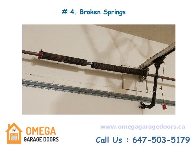 4 Signs Your Garage Door Spring Repair Or Replacement