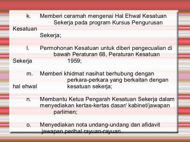 akta kesatuan sekerja 1959