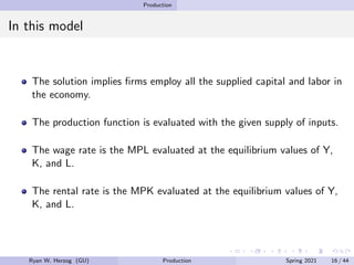 Chapter 4 - Model of Production | PDF