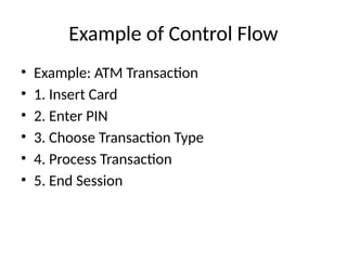 Operated By Flow Flow-oriented model: tracks process flow steps.pptx