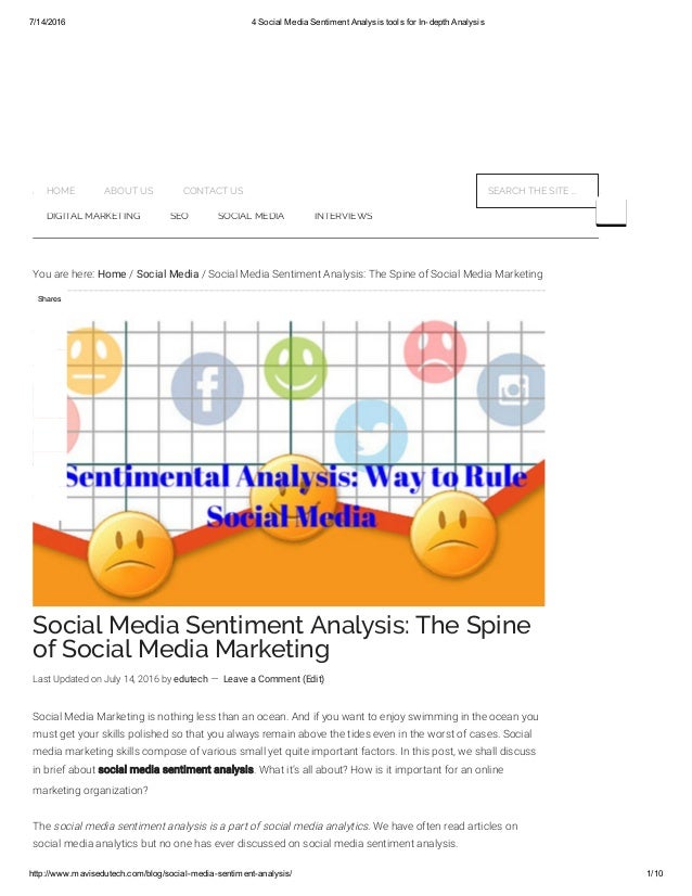 sentiment analysis tools