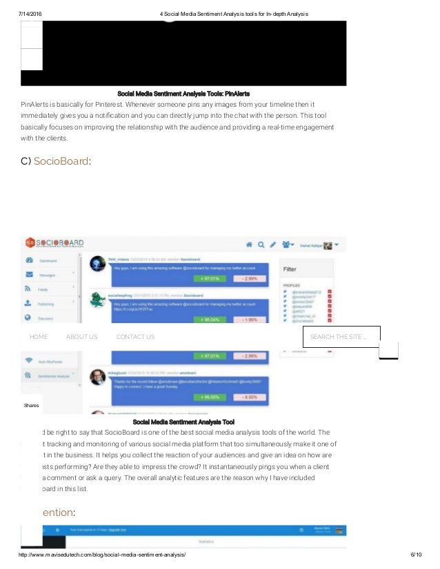 sentiment analysis tools