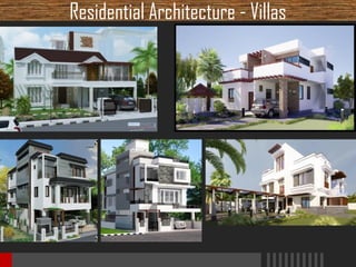 Residential Architecture - Villas

 