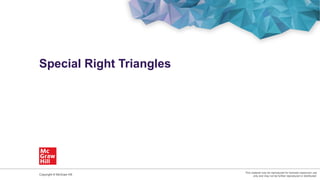 4_SpecialRightTriangles.pptx triangles special | PPTX