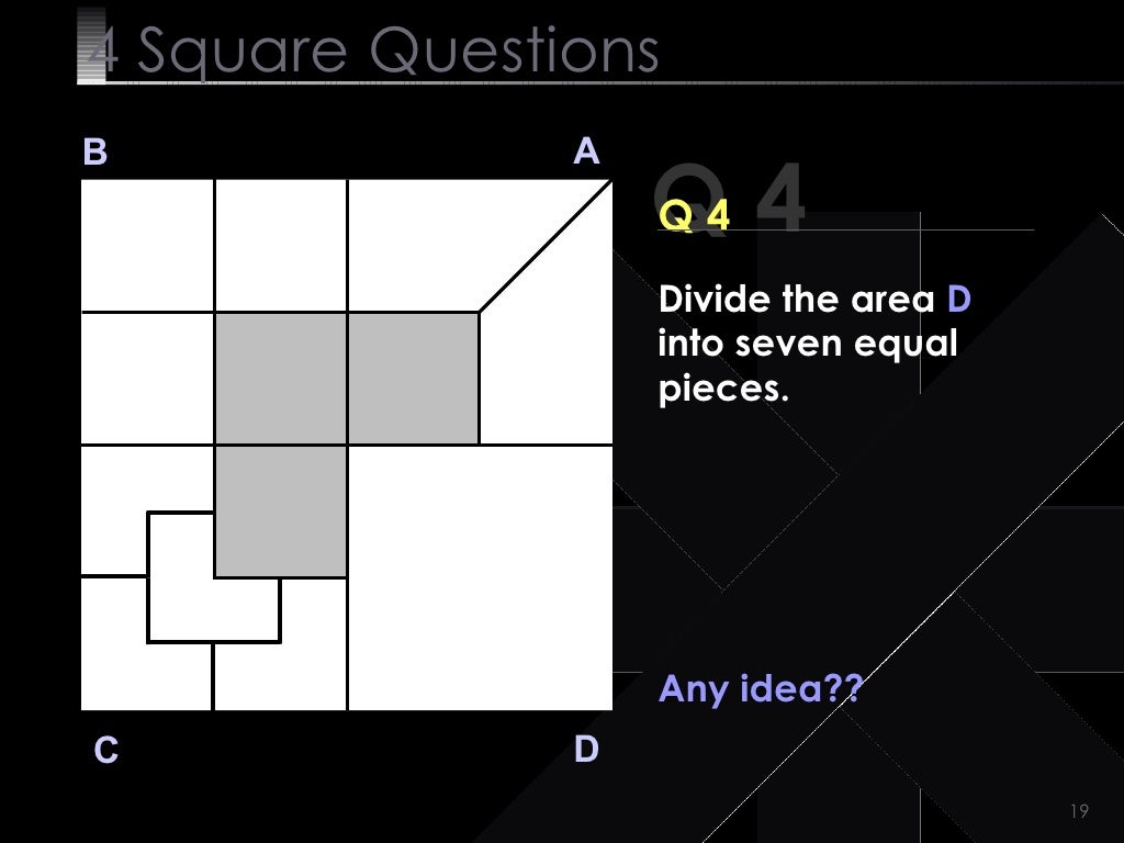 4 square puzzle