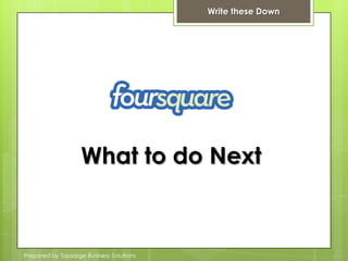 Add a VenueCredit: http://www.askdavetaylor.com/how_to_add_venue_business_foursquare.html