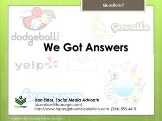 Use the charity angle. 