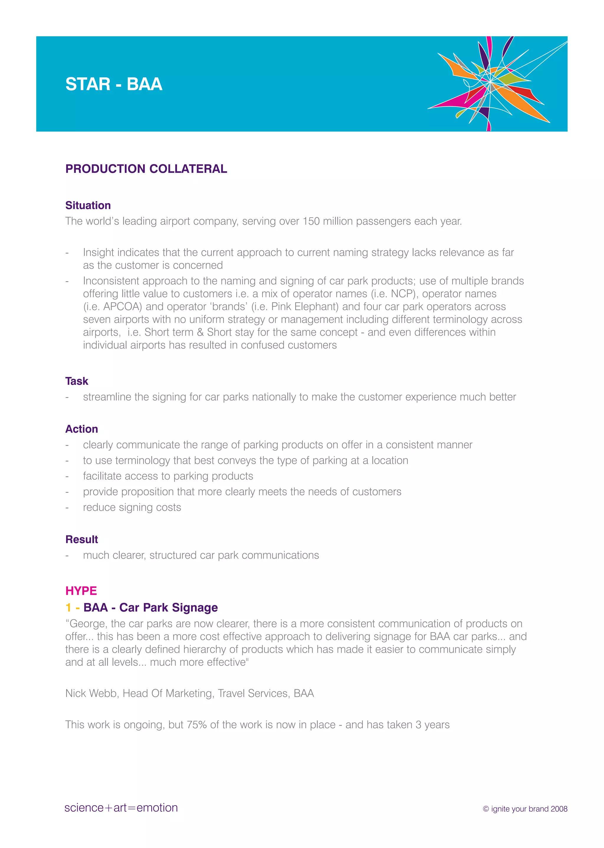 Ignite Your Brand - Stars