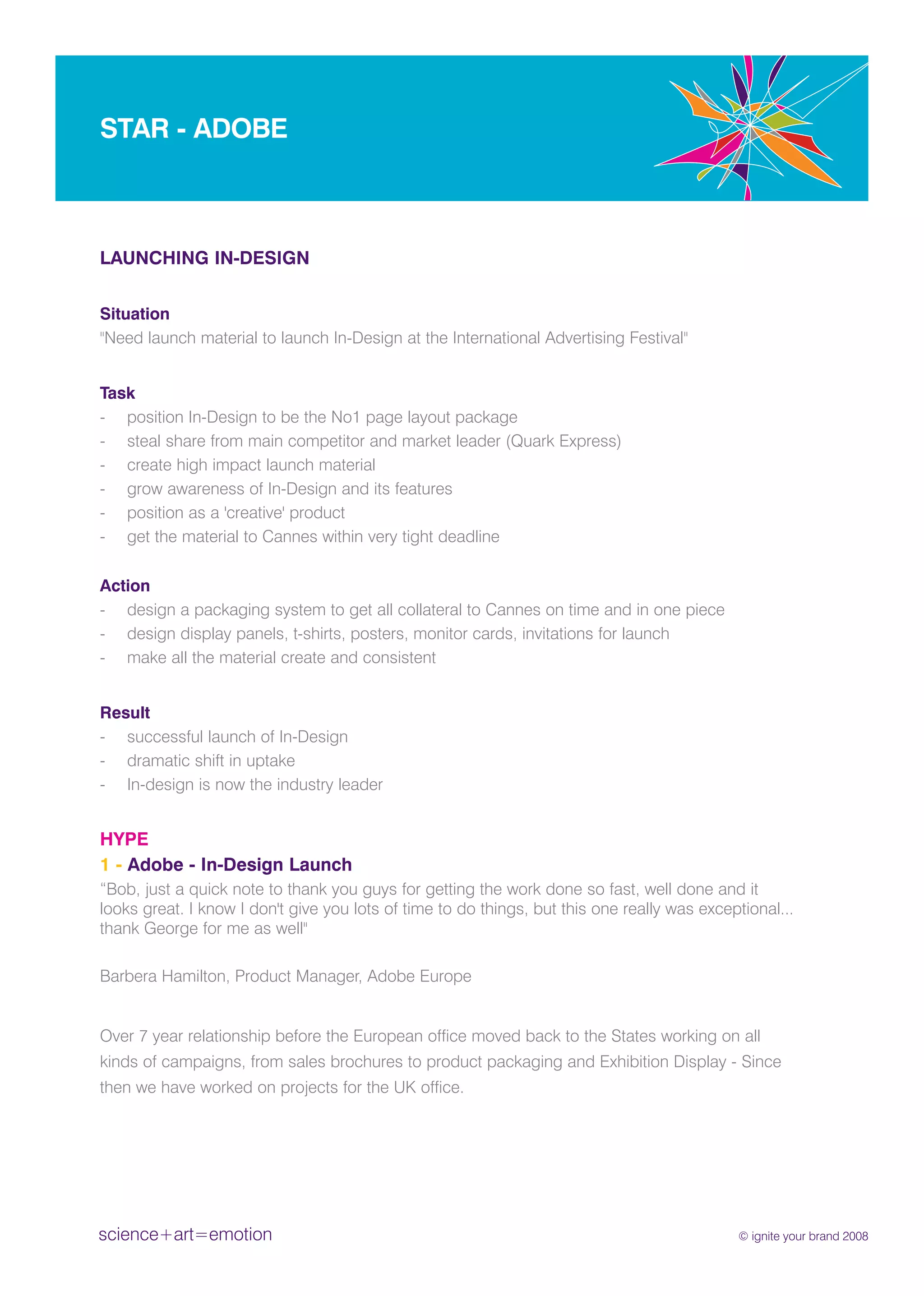 Ignite Your Brand - Stars