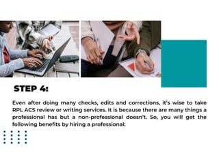 4 Step Process To Write An RPL Report For ACS Skill Assessment