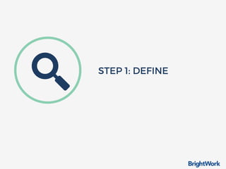 STEP 1: DEFINE
 