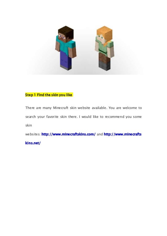 4 Steps How To Change Minecraft Skin In Official 1 8