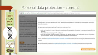 Personal data protection - consent
 